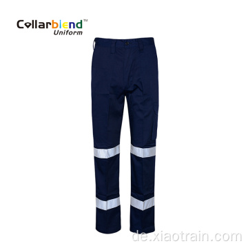 Reflektierende Arbeitshose Poly Cotton Workwear Hose